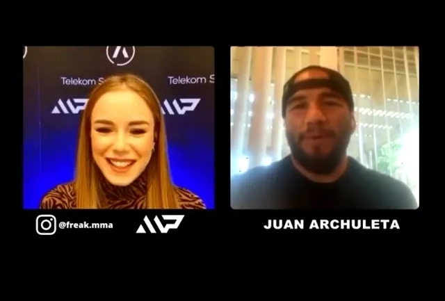 Face to Face with Juan Archuleta: TJ Dillashaw has been very helpful through my career